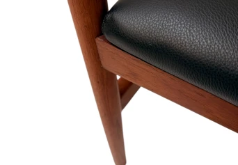 Mid-Century Modern Stool by Hugo Frandsen for Spøttrup Møbler, 1960s